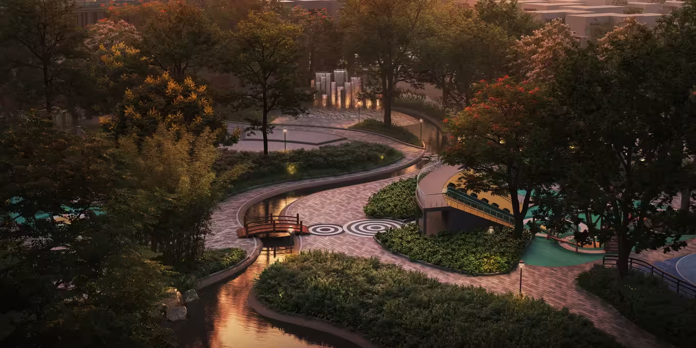 Waterbody experience zone