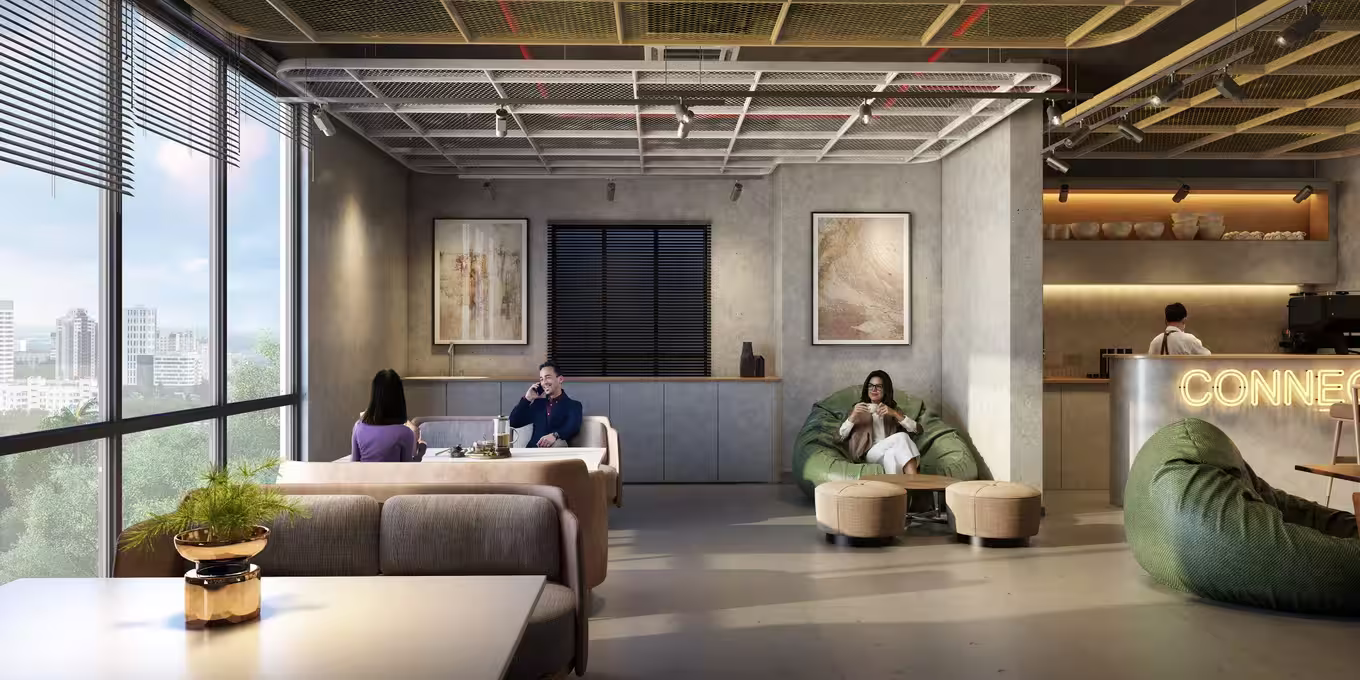 Club lounge area